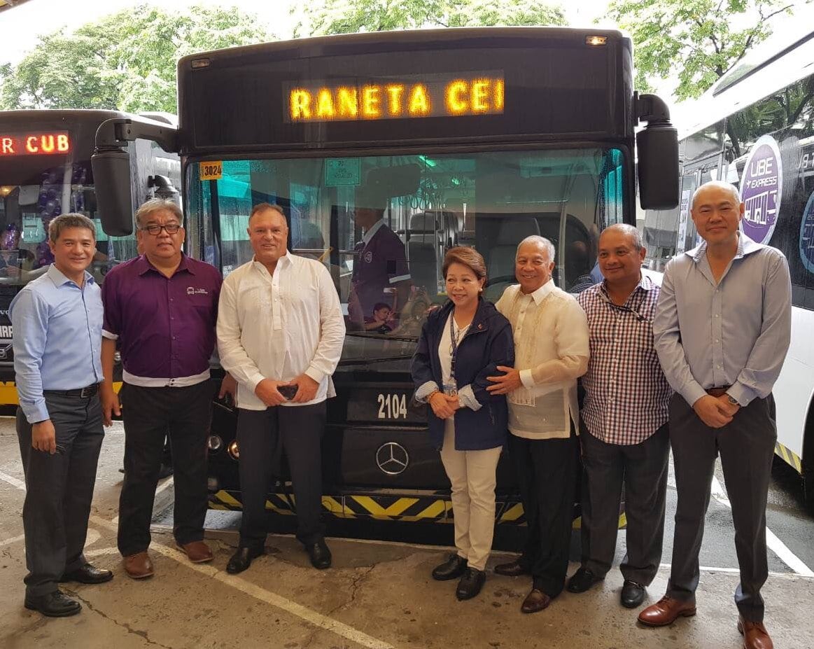 Mercedes-Benz Premium Buses to Ferry Passengers in New P2P Premium Service Mercedes-Benz Premium Buses to Ferry Passengers in New P2P Premium Service