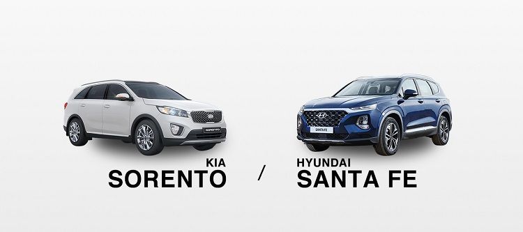  COMPARACIÓN DE AUTOS: Hyundai Santa Fe 2019 vs. KIA Sorento 2018