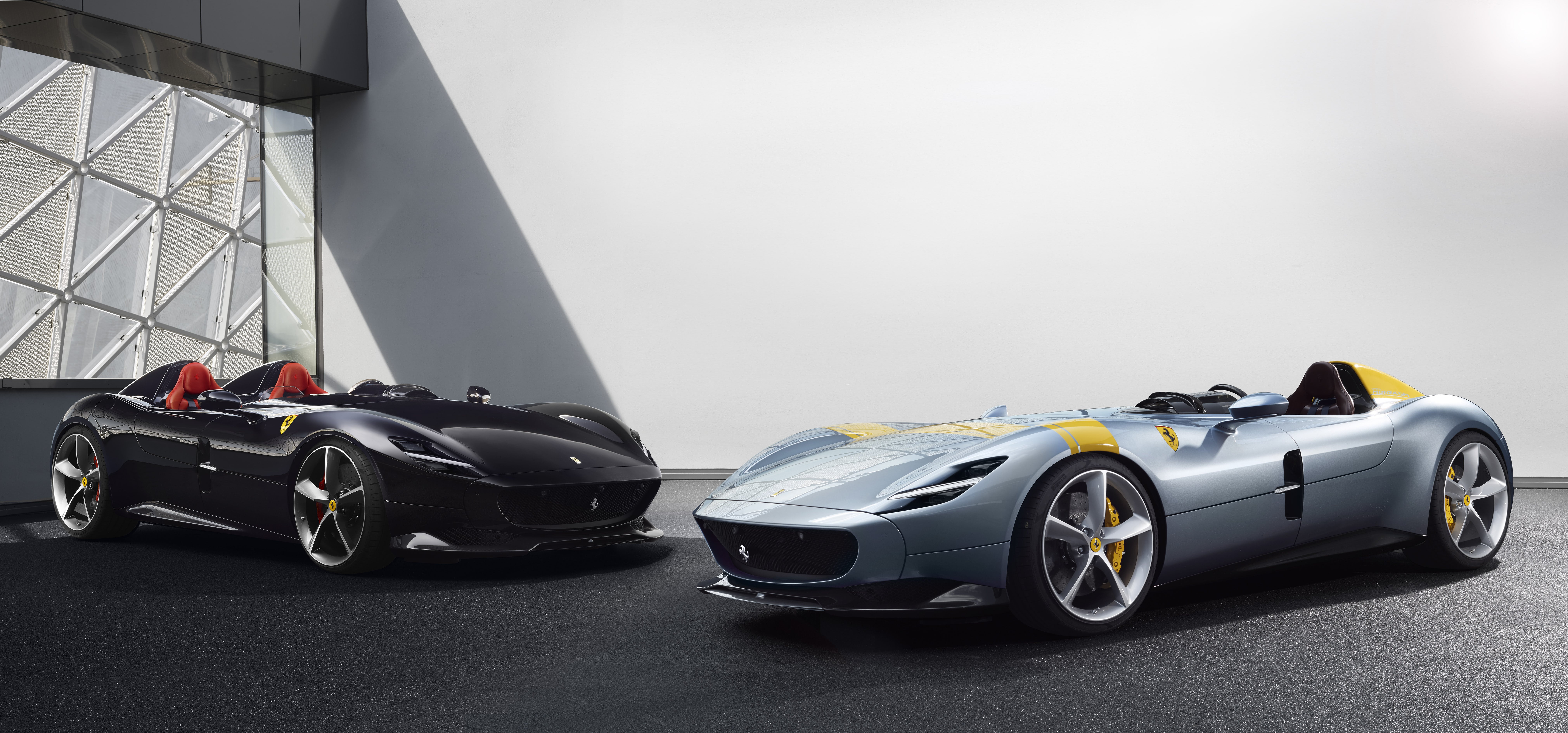 Ferrari Monza SP1 and SP2--First Models in New Concept, Limited-Edition Special 'Icona' Series Ferrari Monza SP1 and SP2--First Models in New Concept, Limited-Edition Special 'Icona' Series