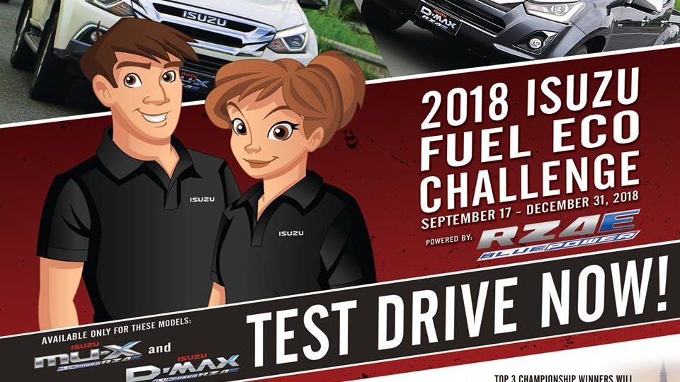 Isuzu PH's 2018 Isuzu Fuel Eco Challenge's Most Fuel-Efficient Driver to Fly to Thailand Isuzu PH's 2018 Isuzu Fuel Eco Challenge's Most Fuel-Efficient Driver to Fly to Thailand