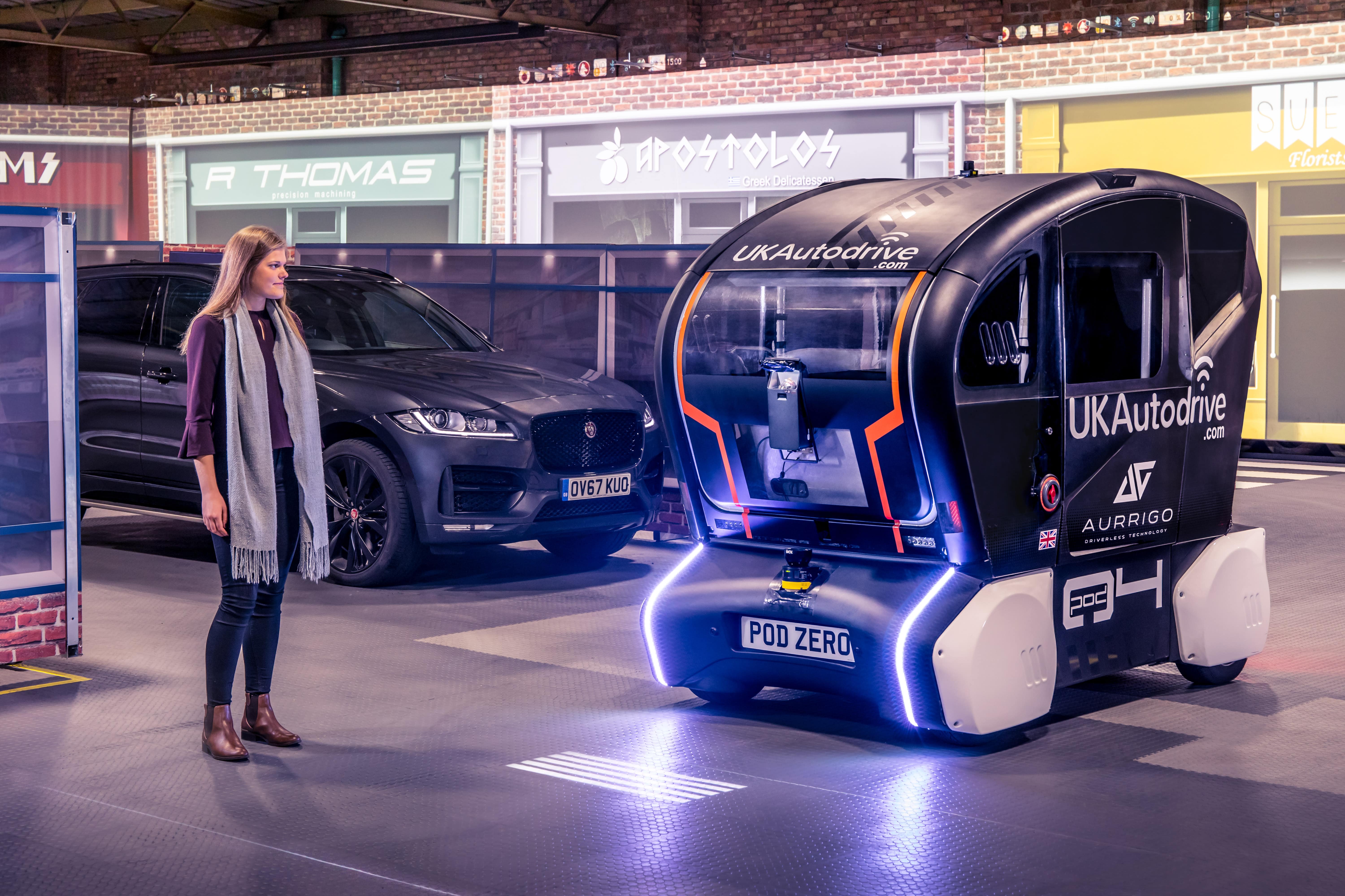 Jaguar Land Rover Lights Up Road Ahead for Self-Driving Vehicles of the Future Jaguar Land Rover Lights Up Road Ahead for Self-Driving Vehicles of the Future