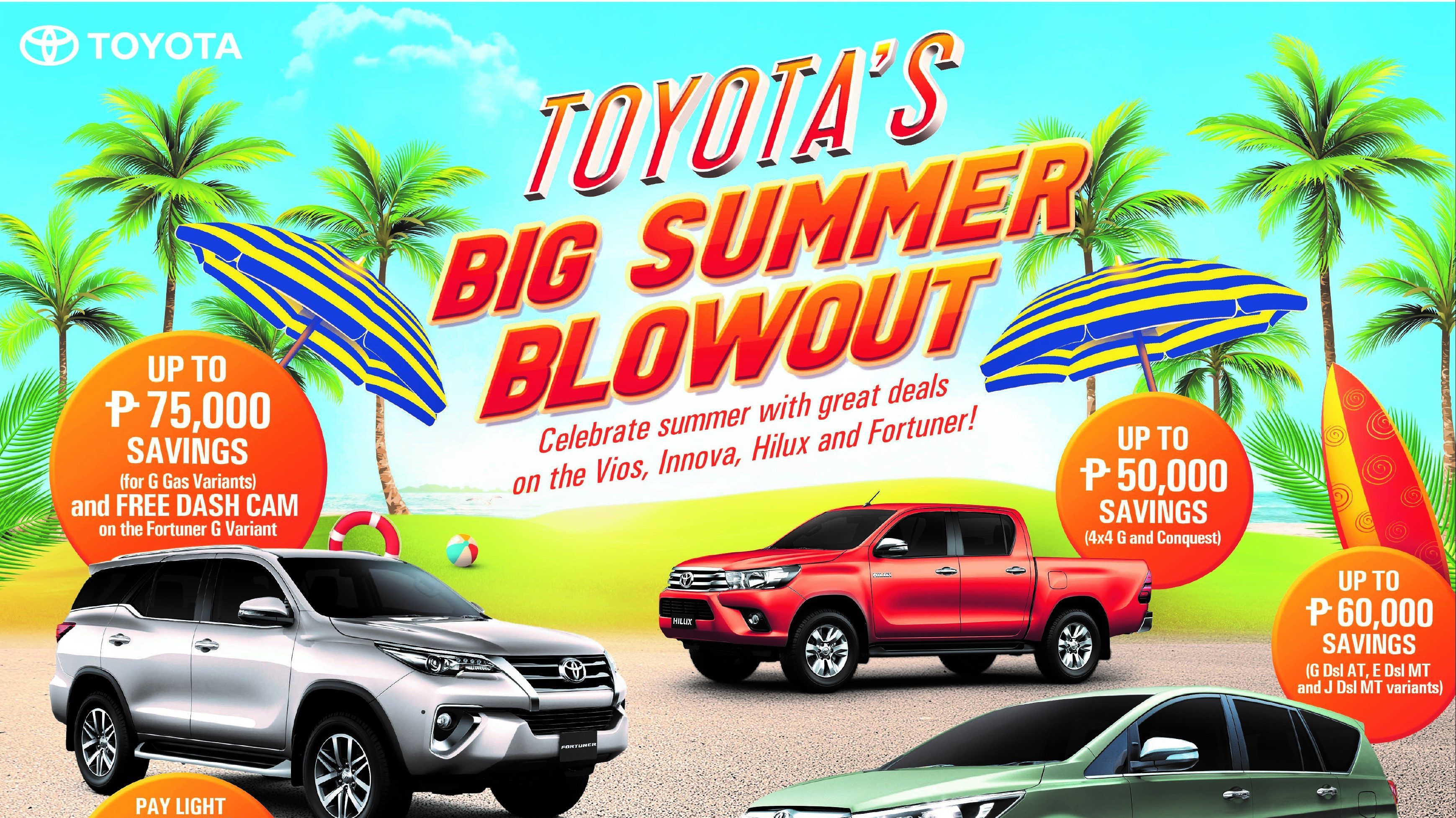 Beat the Blazing Heat with Toyota's Summer Blowout Promo