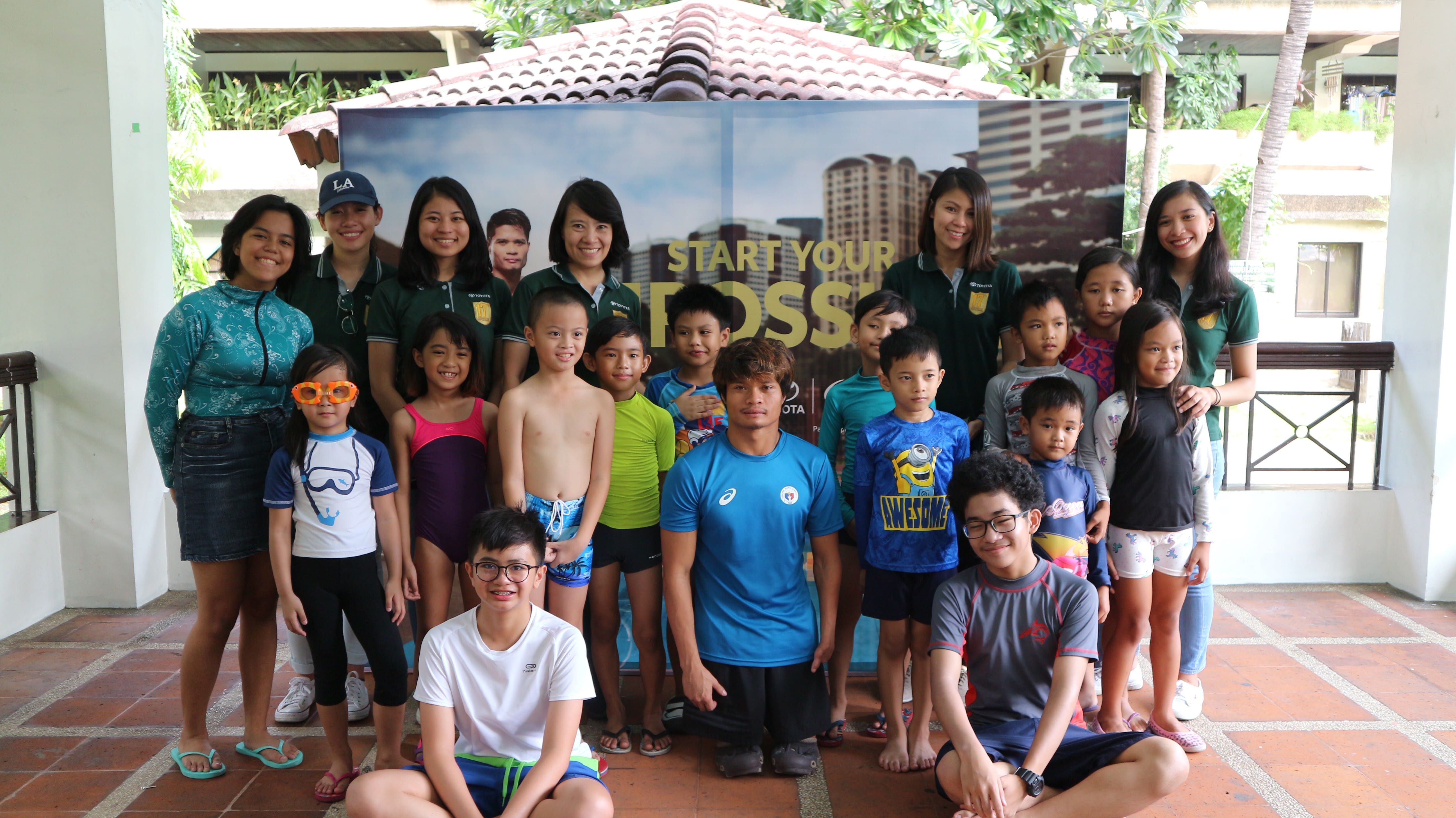 Paralympic Swimmer Inspires Kids at Toyota Start Your Impossible Clinic to Chase Dreams Paralympic Swimmer Inspires Kids at Toyota Start Your Impossible Clinic to Chase Dreams
