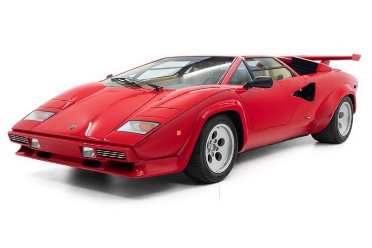 Mario Andretti's '84 Lamborghini Countach Goes Up for Sale