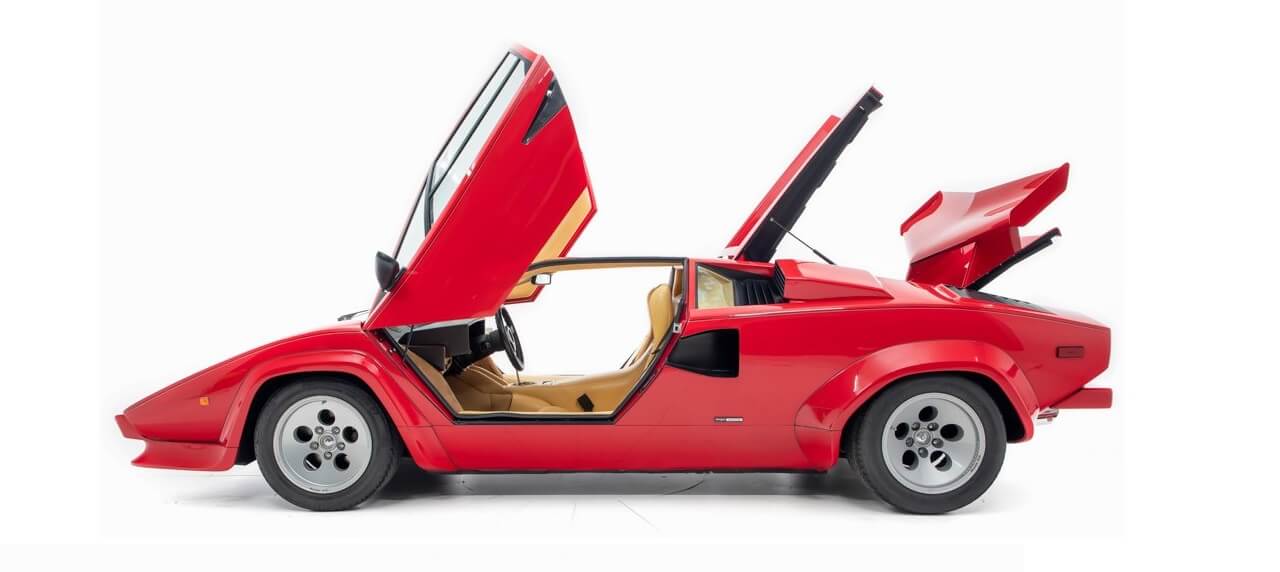 Mario Andretti's '84 Lamborghini Countach Goes Up for Sale