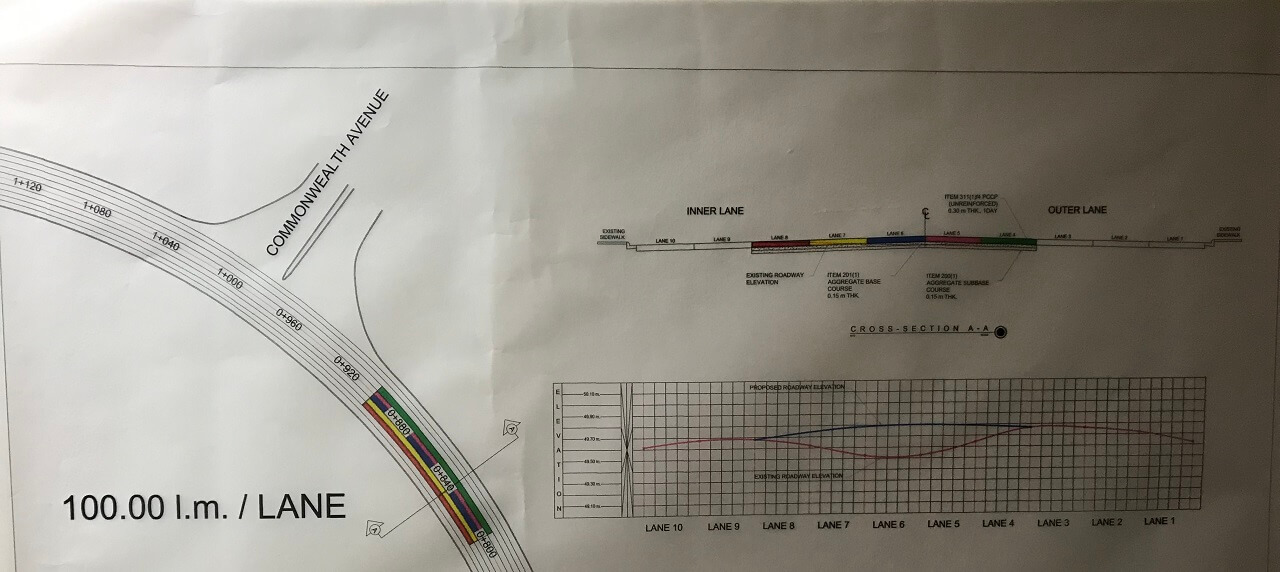 DPWH to Tweak QC Circle's Sloped Lanes for Flood Prevention