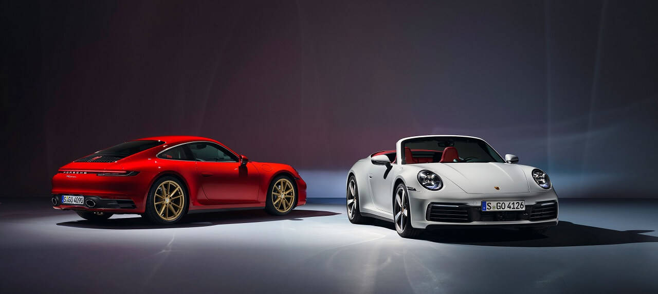 Porsche Unveils New 911 Carrera Coupé, Cabriolet Versions Porsche Unveils New 911 Carrera Coupé, Cabriolet Versions