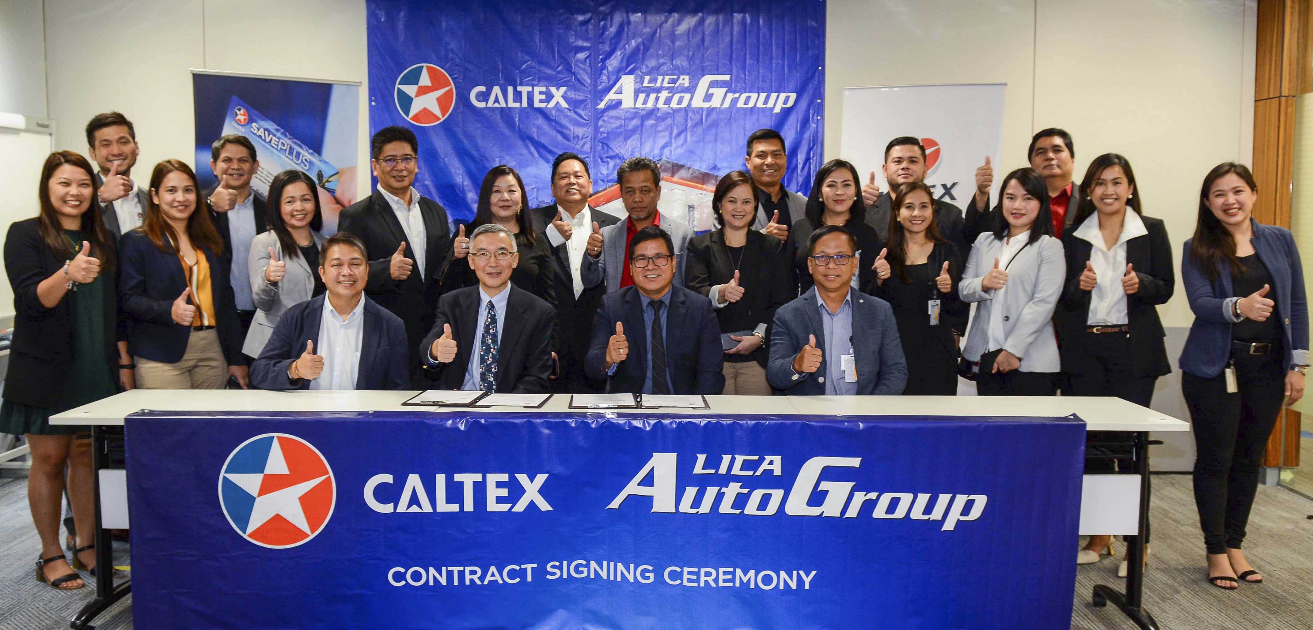 Caltex, LICA Auto Group extend partnership Caltex, LICA Auto Group extend partnership