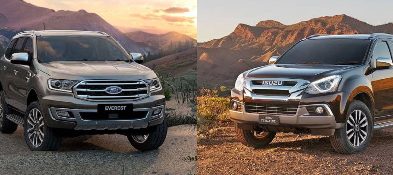 Car Comparison: 2019 Isuzu mu-X vs 2020 Ford Everest Car Comparison: 2019 Isuzu mu-X vs 2020 Ford Everest
