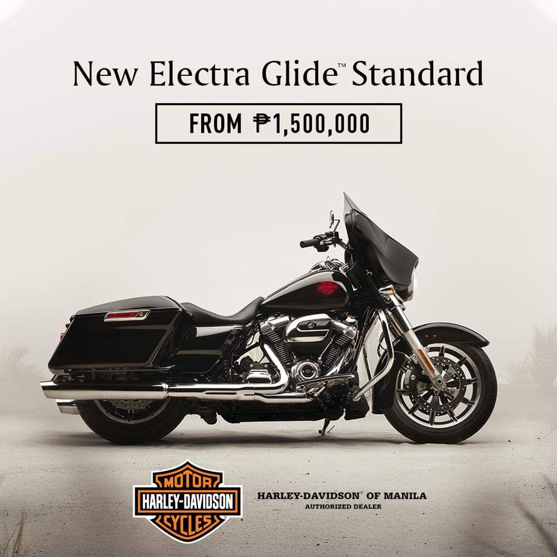 Harley Davidson to offer Electra Glide Touring in PH 