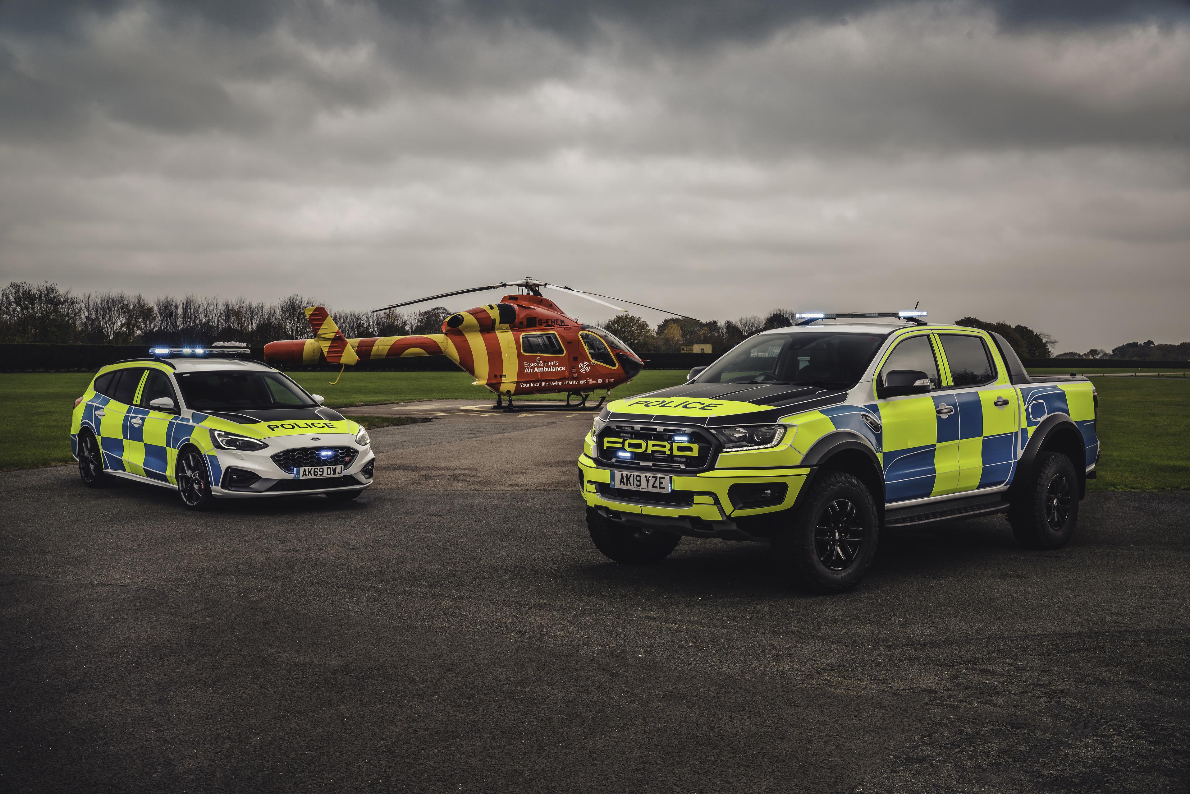 UK cops to test Ford Ranger Raptor, Focus UK cops to test Ford Ranger Raptor, Focus