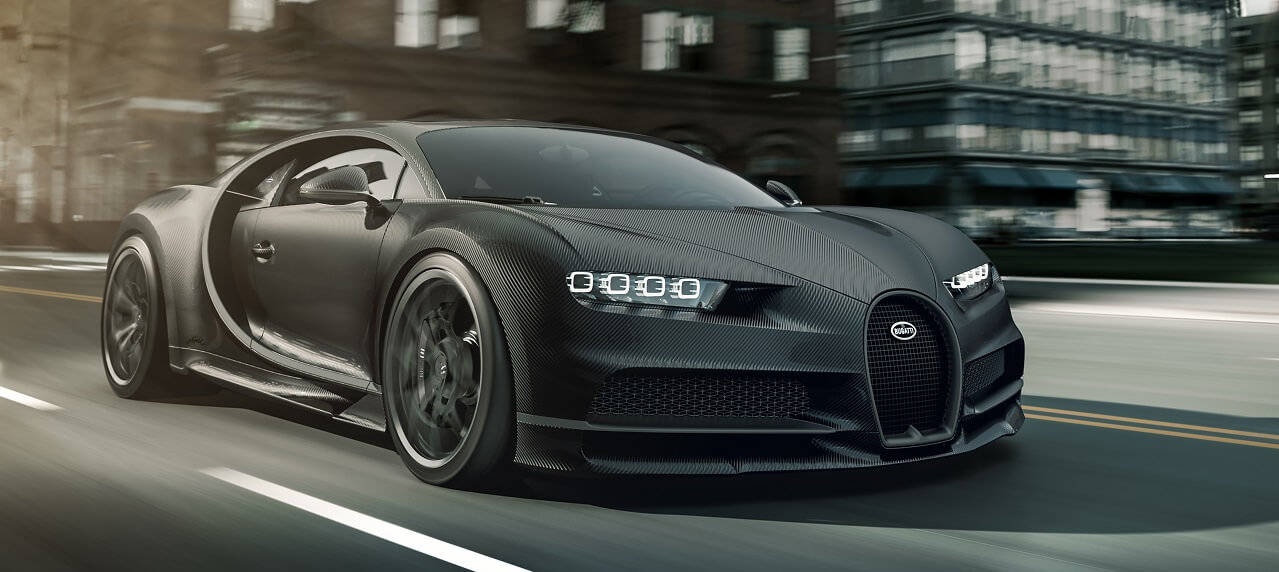 Bugatti chiron noire