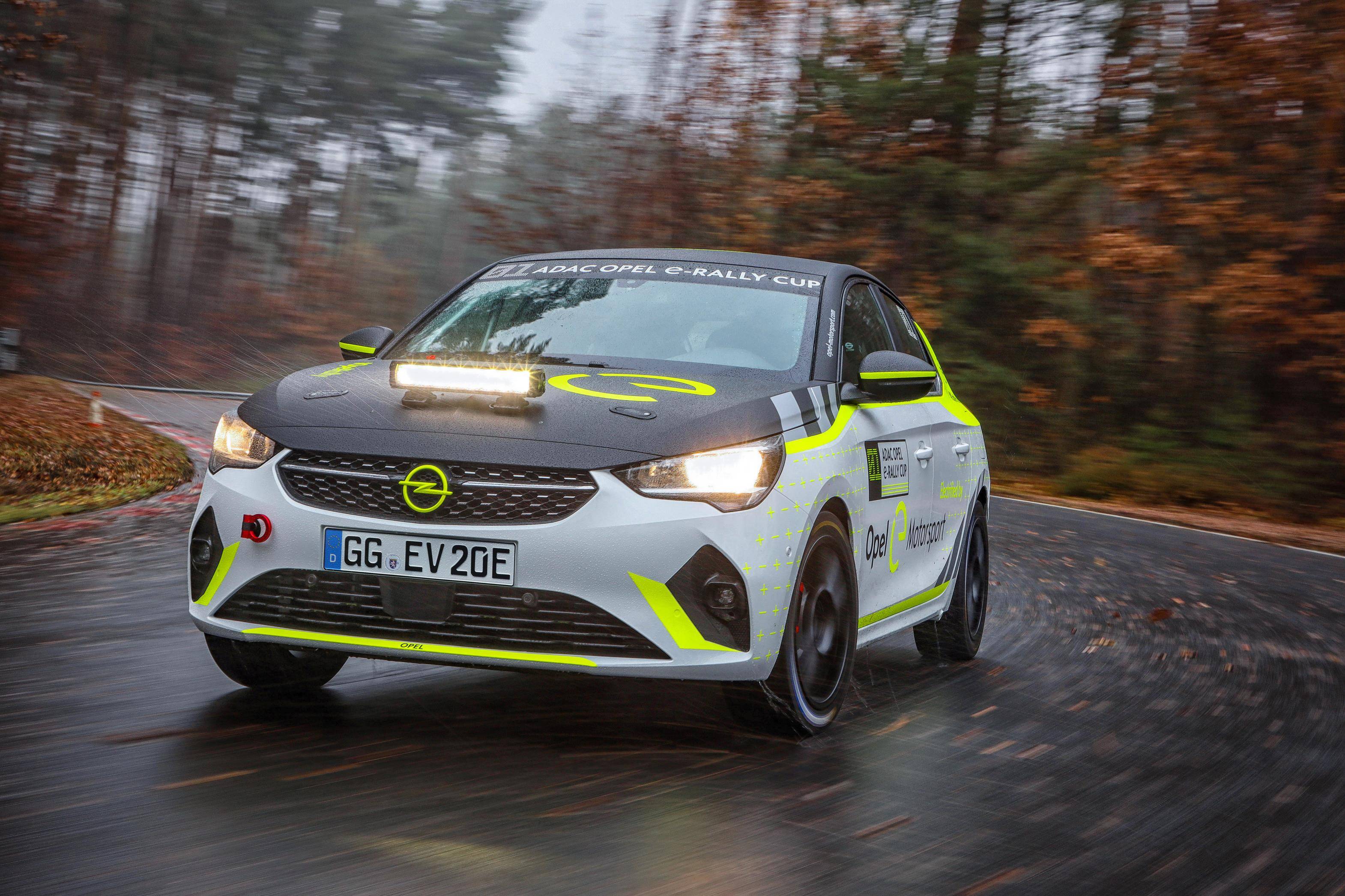 Opel Developing Electric Rally Car