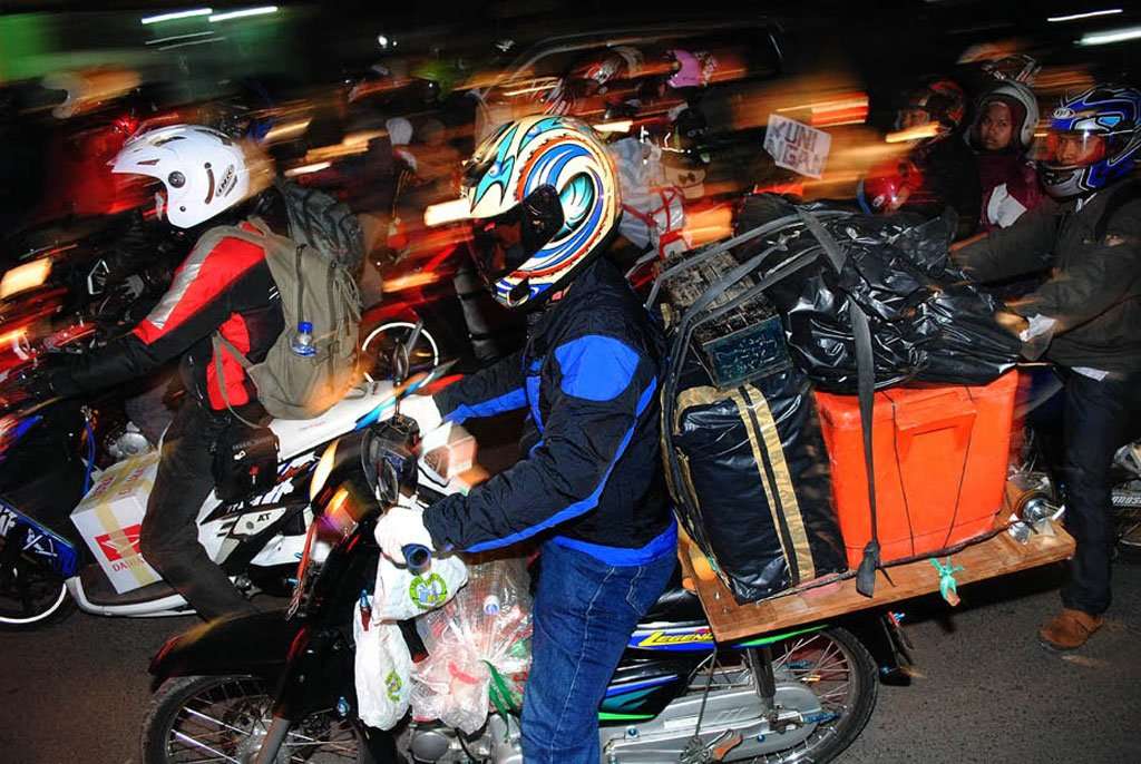 Korlantas Polri Akan Sekat 333 Titik saat Larangan Mudik Berlaku motor mudik