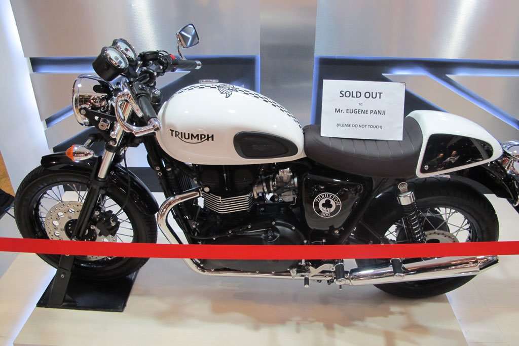 Jual shop triumph thruxton