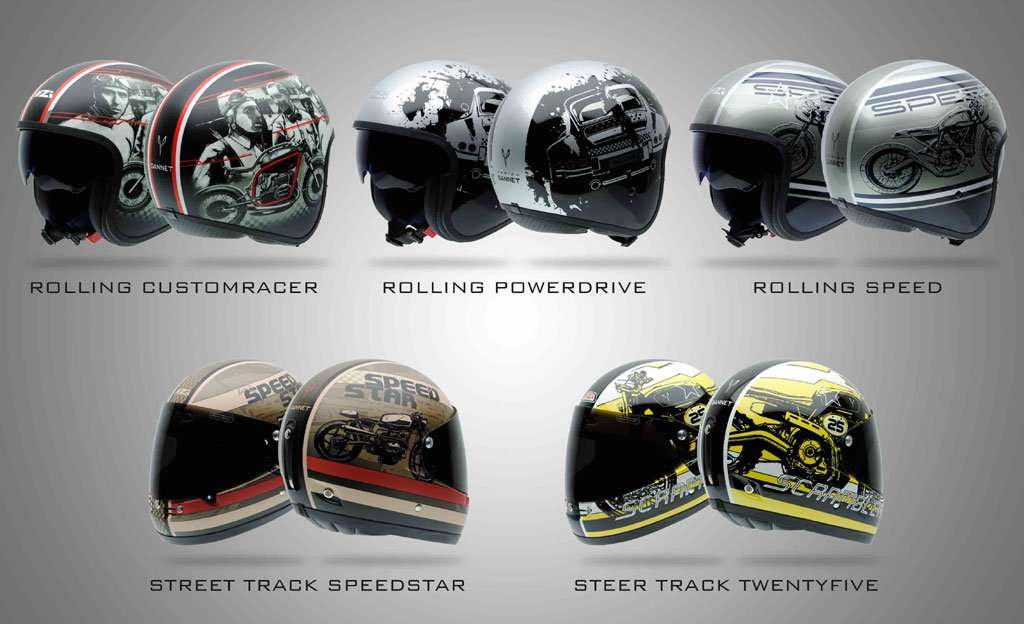 Gannet Design dan Nzi Hadirkan Helm Pure Retro