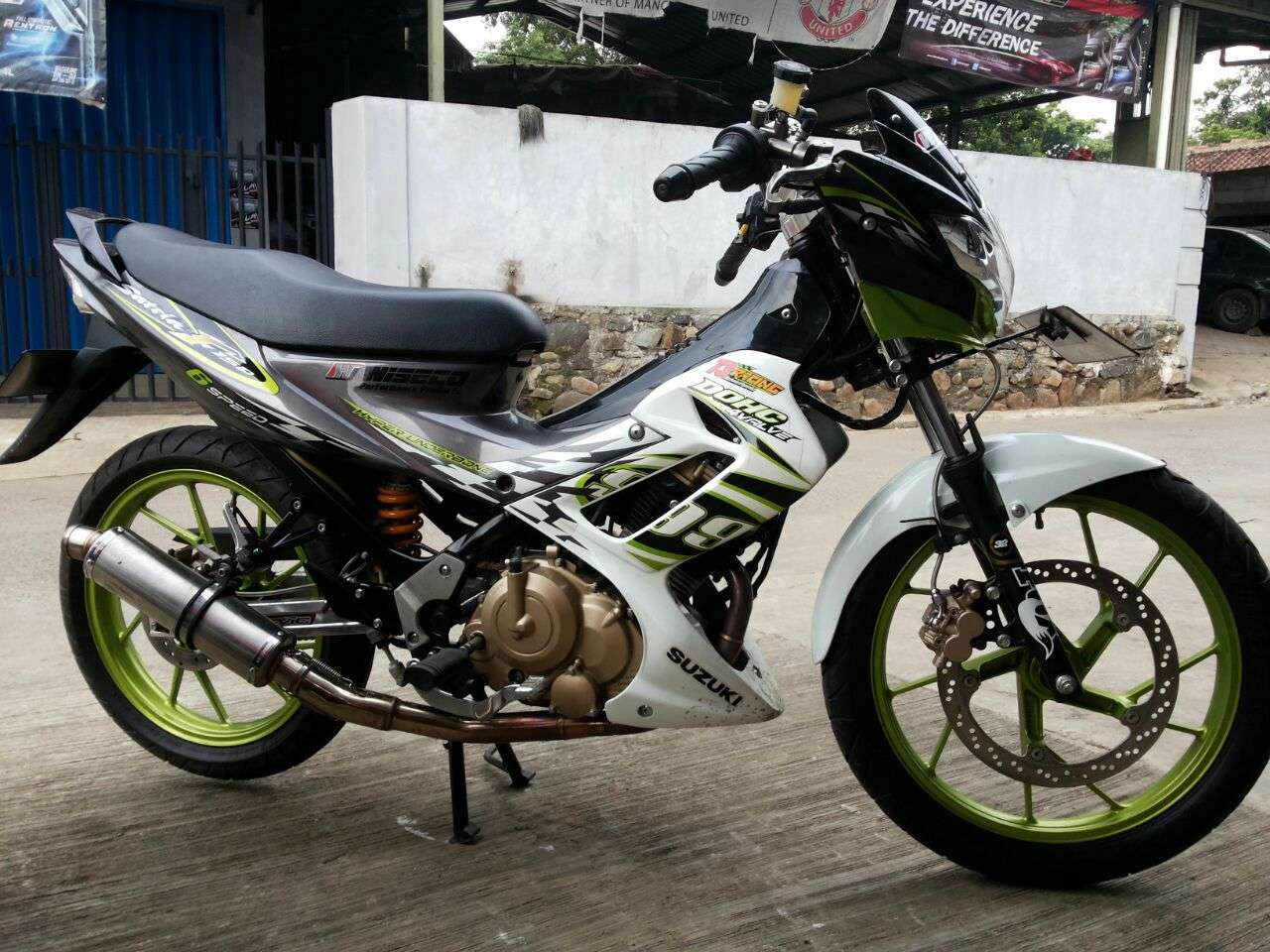 Intip Suzuki Satria FU150 Garapan Wiseco