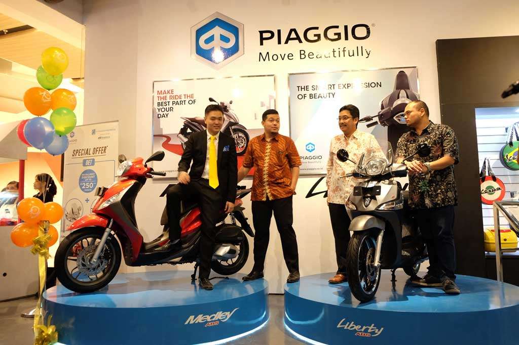 Piaggio Indonesia Hadirkan Dealer Pertama Di Dalam Mal