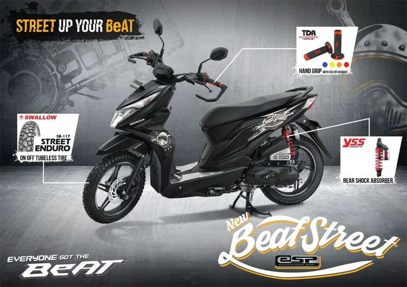 New Honda Beat  Street  eSP Kental Aura Adventure