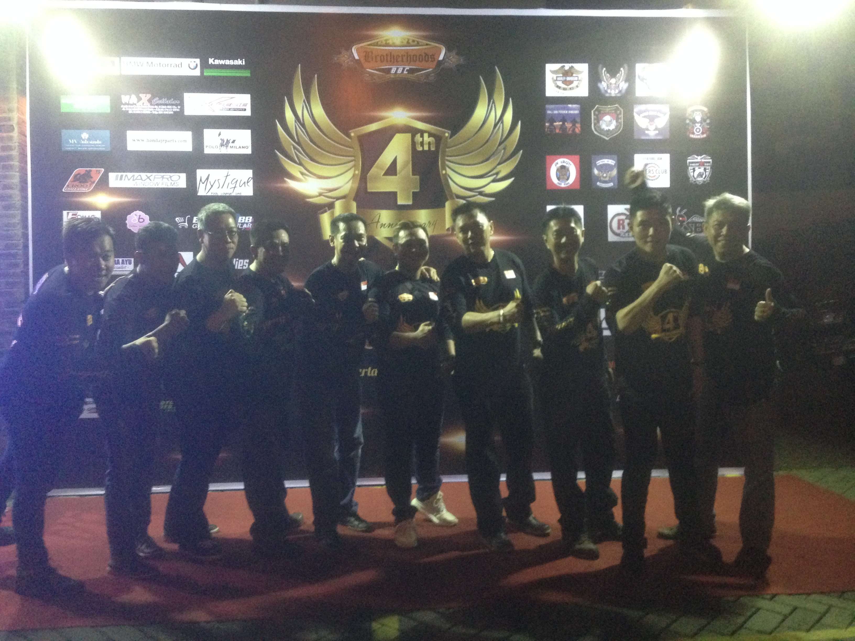 Brotherhoods Biker Community Rayakan Ultah Ke-4 Brotherhoods Biker Community Rayakan Ultah Ke-4