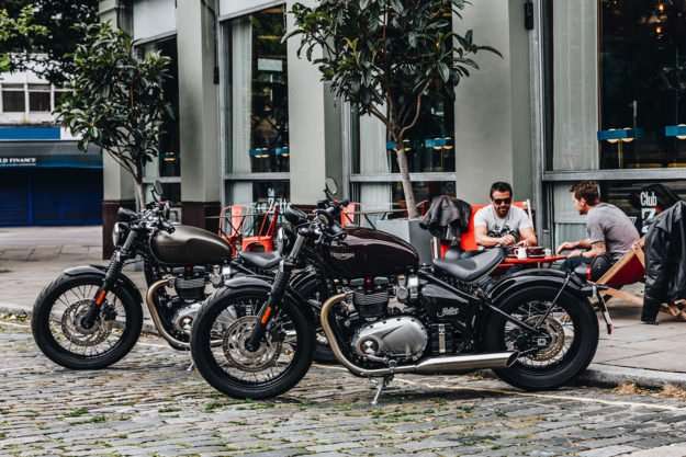 triumph bobber harga