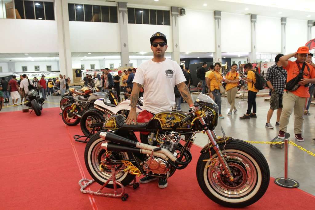 Yaniv Evan, Builder Powerplant Motorcycle Hadir Lagi di Kustomfest