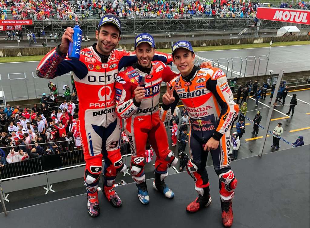 MotoGP: Kejuaraan Belum Berakhir, Davizioso Tempel Marquez MotoGP: Kejuaraan Belum Berakhir, Davizioso Tempel Marquez