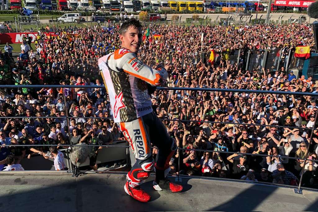 MotoGP: Marquez dan Honda Akhiri Musim dengan Gaya MotoGP: Marquez dan Honda Akhiri Musim dengan Gaya