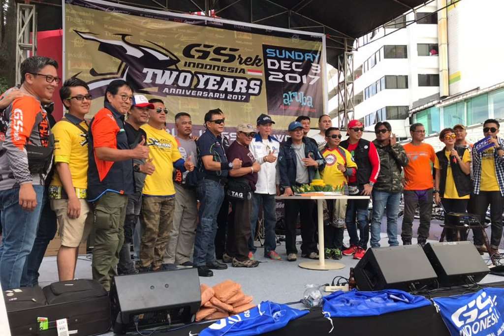GSrek Rayakan HUT ke-2, Dimeriahkan Ratusan Penggemar Motor Adventure GSrek Rayakan HUT ke-2, Dimeriahkan Ratusan Penggemar Motor Adventure