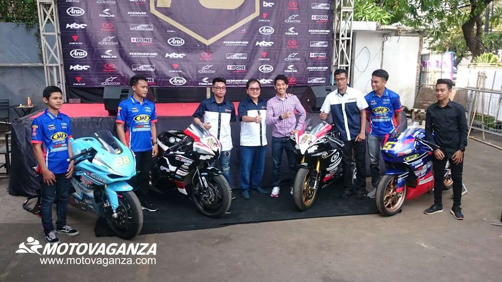 Dukung Pembalap Muda, Cargloss Perkenalkan Tim Balap Dukung Pembalap Muda, Cargloss Perkenalkan Tim Balap