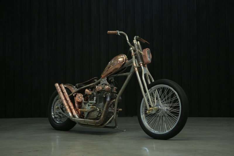 Yamaha XS 650 1974, Copper and Brass Unity Yamaha XS 650 1974, Copper and Brass Unity