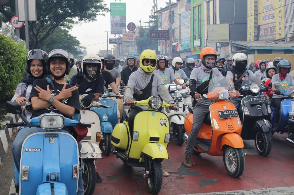 Tutup 2018, Kutu Community Gelar Fun Riding Scooter Tutup 2018, Kutu Community Gelar Fun Riding Scooter