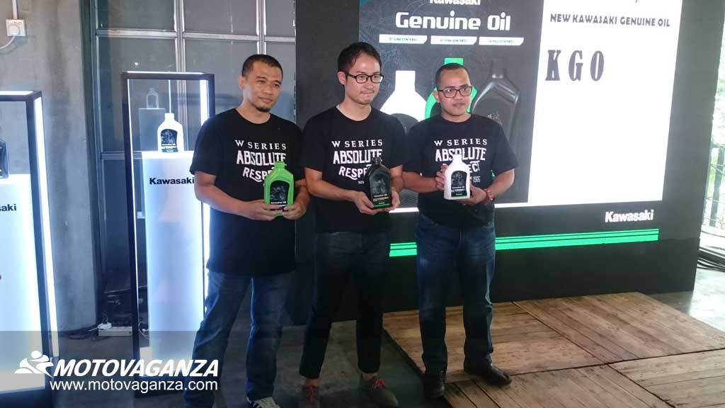 Luncurkan Kawasaki Genuine Oil, Ini Formula Unggulannya Luncurkan Kawasaki Genuine Oil, Ini Formula Unggulannya