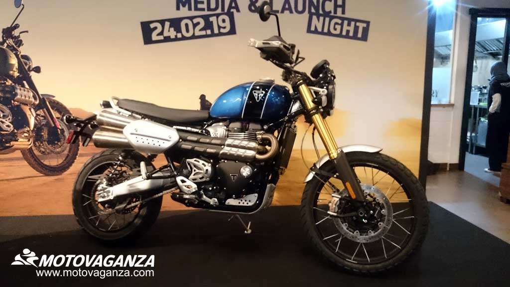 Triumph Scrambler 1200 xe Adventure