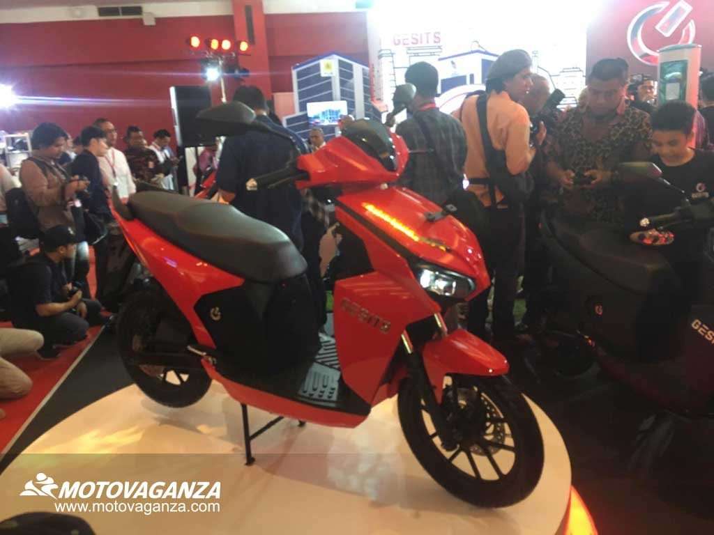 IIMS 2019 Motor  Listrik  GESITS Bisa Dibeli Harga  Rp 23 5 