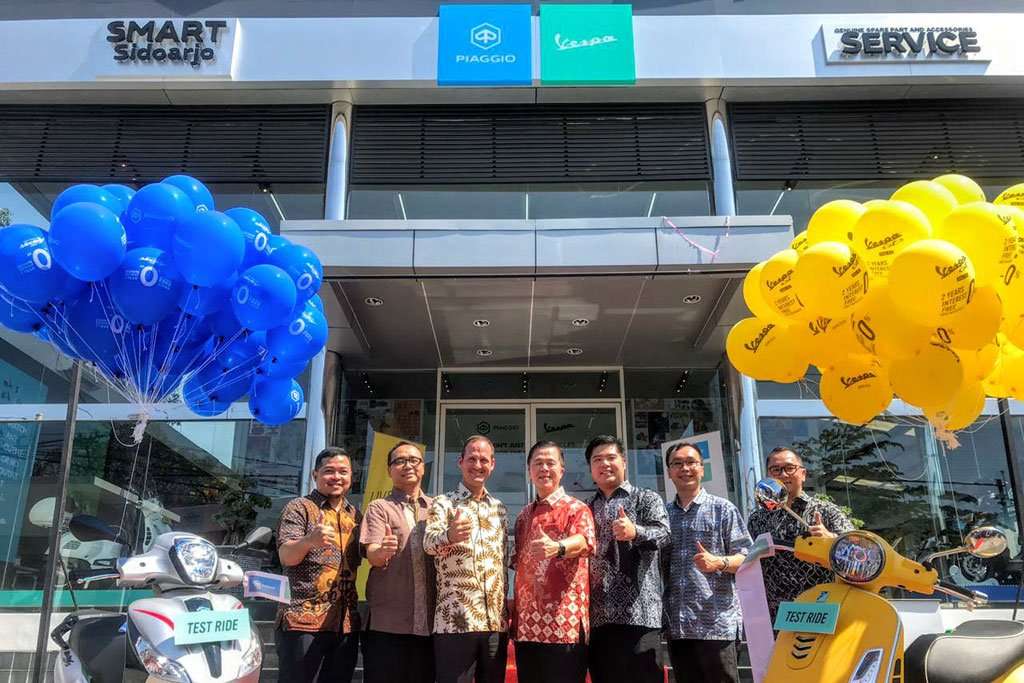 Piaggio dan Vespa Kini Punya Dealer Pertama di Sidoarjo Piaggio dan Vespa Kini Punya Dealer Pertama di Sidoarjo