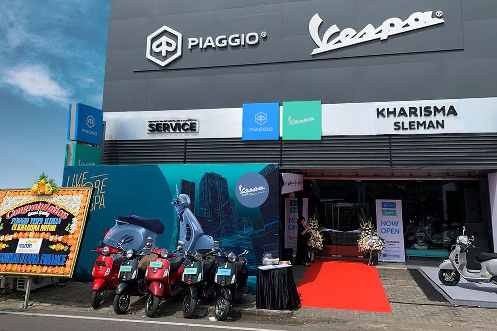 Buka Diler Baru di Sleman Yogyakarta, Piaggio Gelar Penawaran Spesial