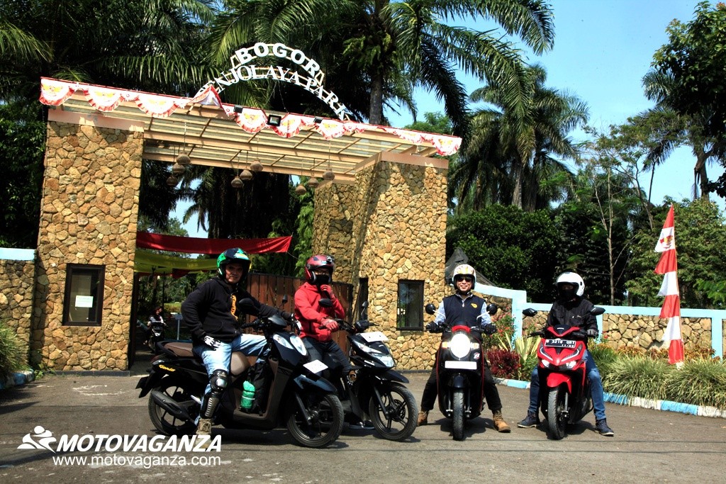 Seseruan Turing Bareng 4 Motor Matik Honda ke Botenpark Seseruan Turing Bareng 4 Motor Matik Honda ke Botenpark