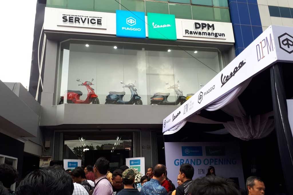 Piaggio dan Vespa Kini Hadir dengan Layanan 3S di Rawamangun Piaggio dan Vespa Kini Hadir dengan Layanan 3S di Rawamangun