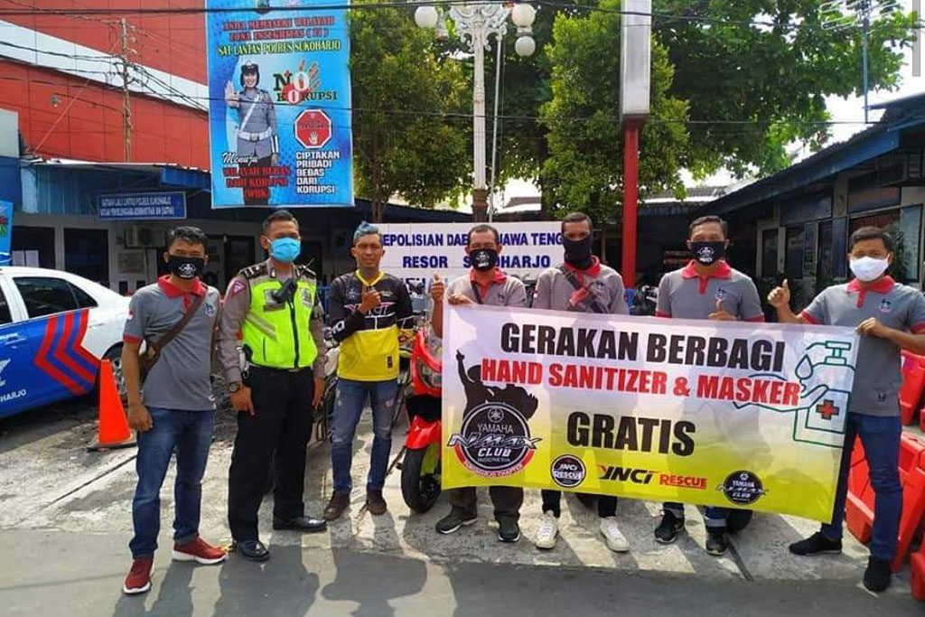 YNCI Sebar 10 Ribu Botol Hand Sanitizer di Seluruh Indonesia