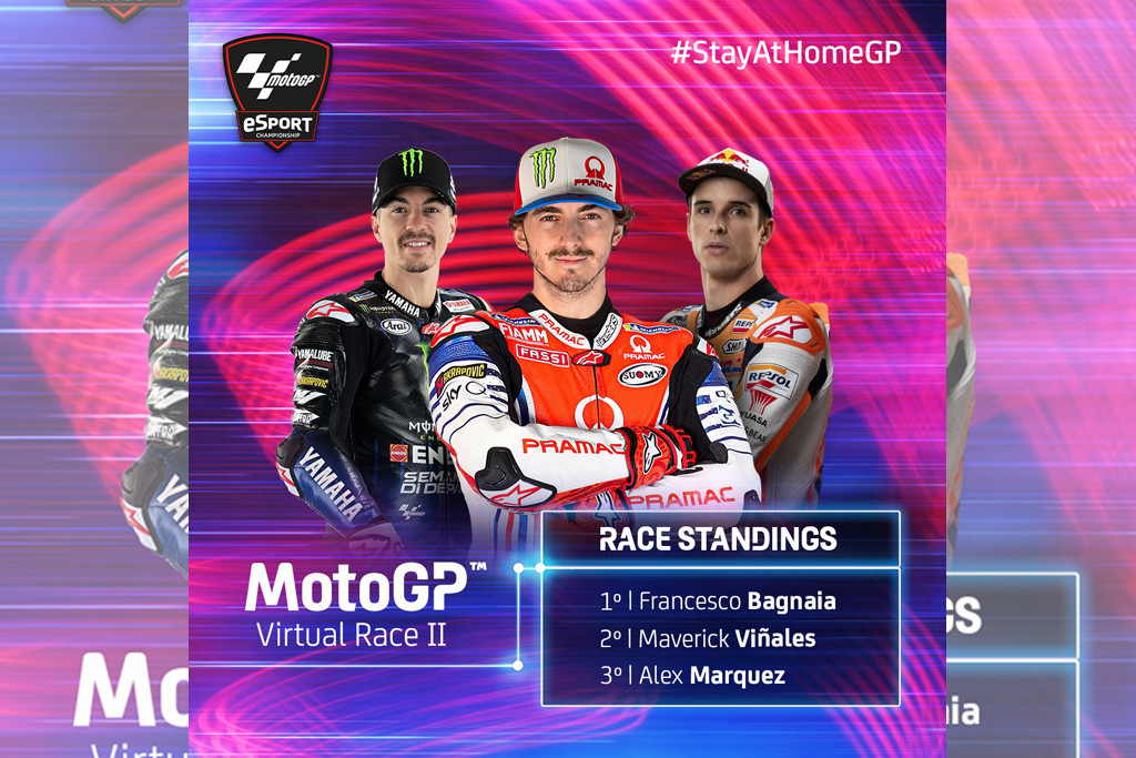MotoGP: Bagnaia Pecundangi Vinales, Rossi Finish ke-7 MotoGP: Bagnaia Pecundangi Vinales, Rossi Finish ke-7