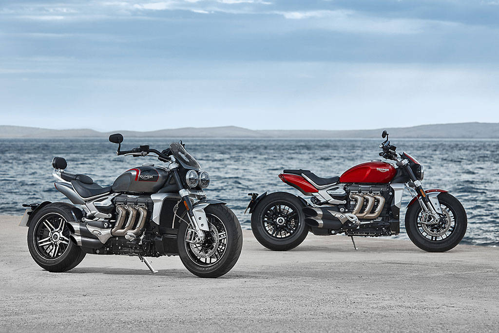 Triumph Rocket 3 Gt Dan Rocket 3 R Mesin 2500cc Dibanderol Rp 750 Juta Zigwheels Indonesia