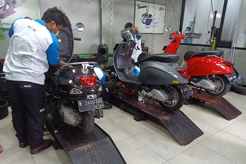 Servis Vespa dan Piaggio Bulan Ini, Gratis Check-Up dan Diskon Spareparts Servis Vespa dan Piaggio Bulan Ini, Gratis Check-Up dan Diskon Spareparts