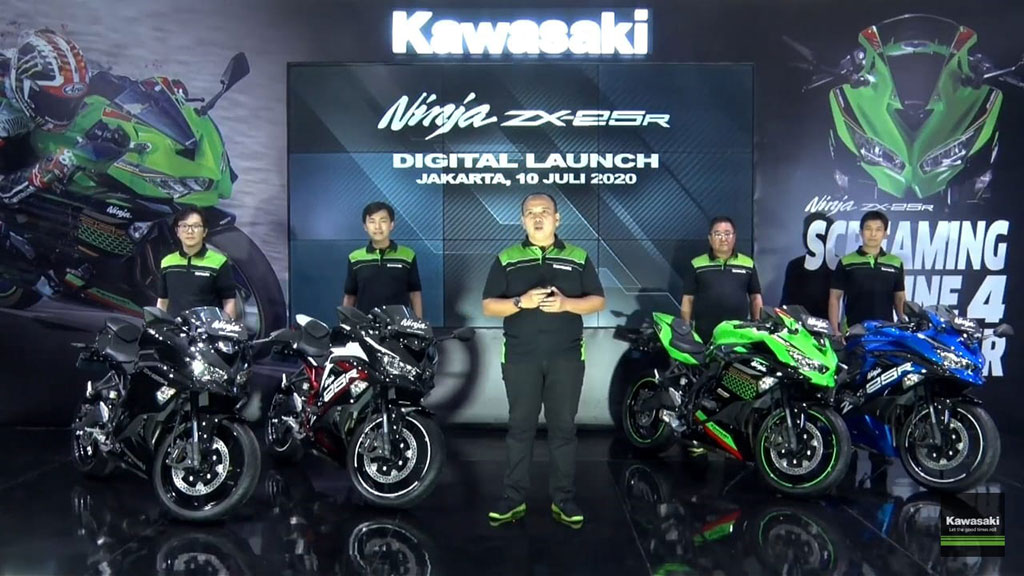 Akhirnya Kawasaki Ninja ZX-25R 4-Silinder Hadir, Dijual Mulai Rp 90 Jutaan Akhirnya Kawasaki Ninja ZX-25R 4-Silinder Hadir, Dijual Mulai Rp 90 Jutaan