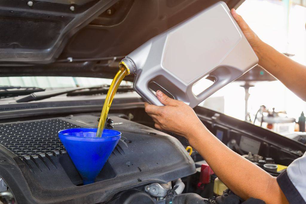 vehicle oil change