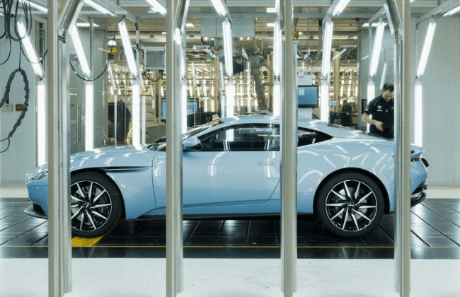 Aston Martin Temporarily Shuts Down UK Factory aston martin
