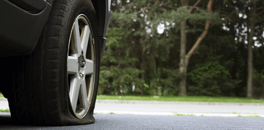 flat tire