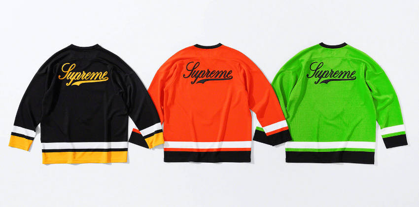 Supreme Automobili Lamborghini Hockey Jersey Black