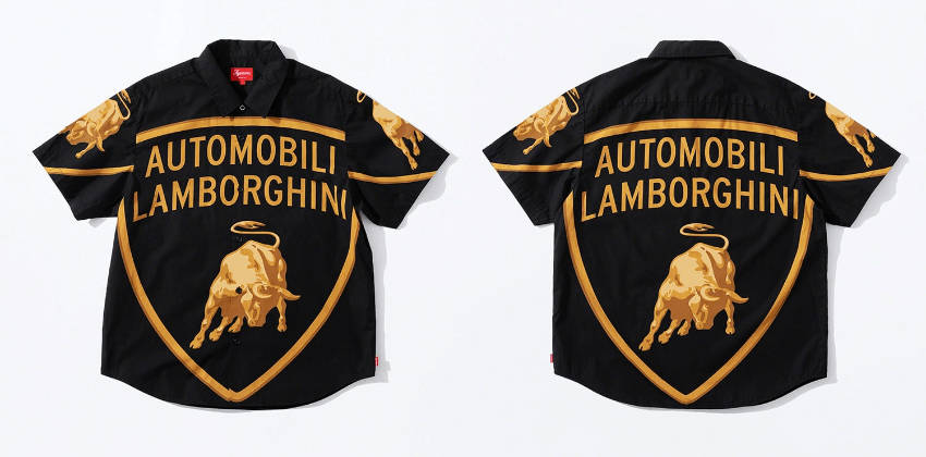 lamborghini x supreme