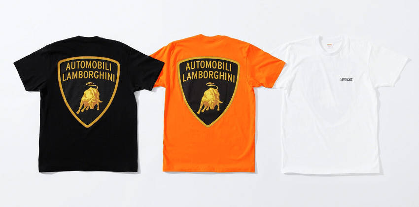 Supreme Automobili Lamborghini Hockey Jersey Black